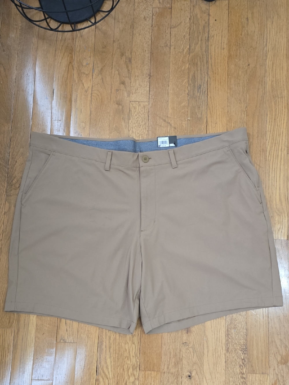 FLX BRAND MEN'S BIG & TALL PREMIUM BROWN SHORTS SIZE 52